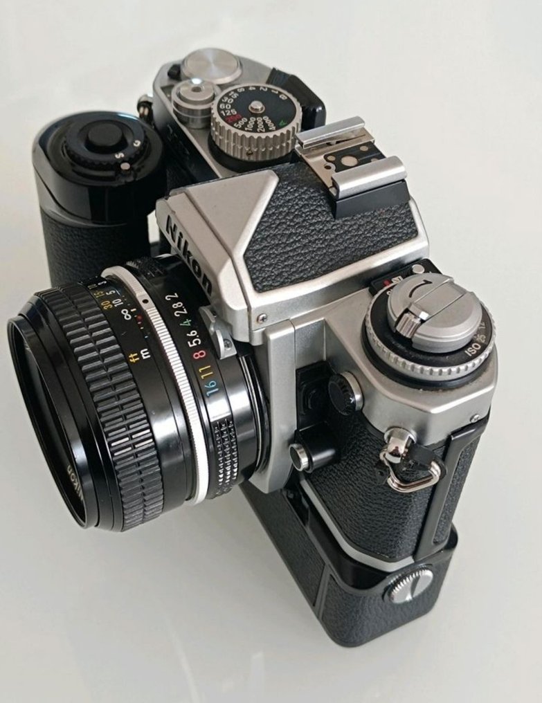 Nikon FM3A + MD-12 + Nikkor 2/50mm | Αντανακλαστική φωτογραφική μηχανή με μονό φακό (TLR) #1.2
