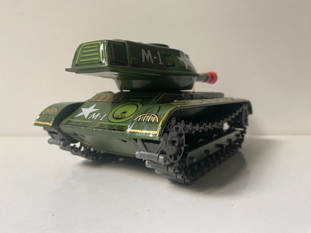 Modern Toys  - Leksak i metall Caterpillar Tank M-1 - 1960-1970 - Japan #3.2