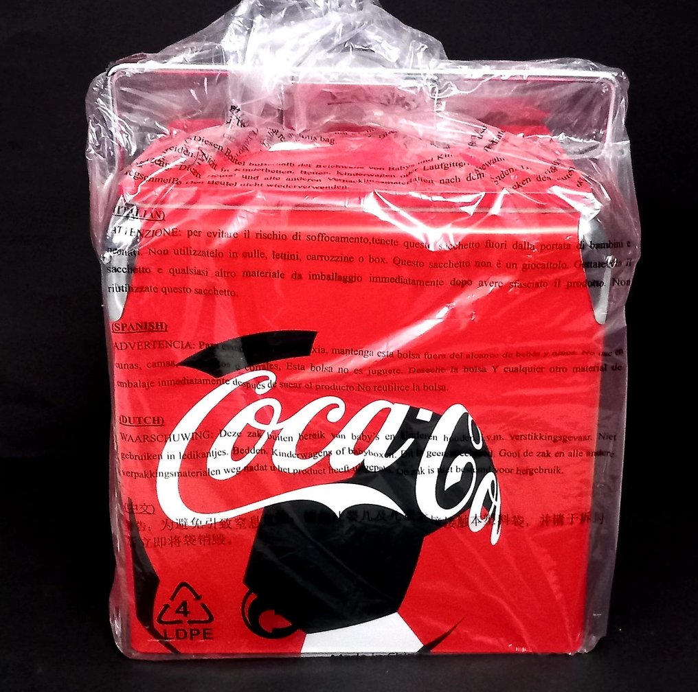 Coca Cola - Jääkulho -  Jalkapallon MM-kisojen rajoitettu erä Jääkaappi, Ice Box - Muovi  #2.1