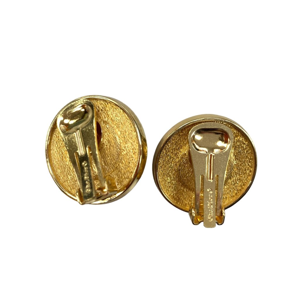 Dior - 鍍金 - 夾式耳環 #1.2