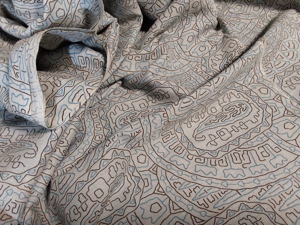 vintage geborsteld katoen - Textiel  - 620 cm - 90 cm #2.2