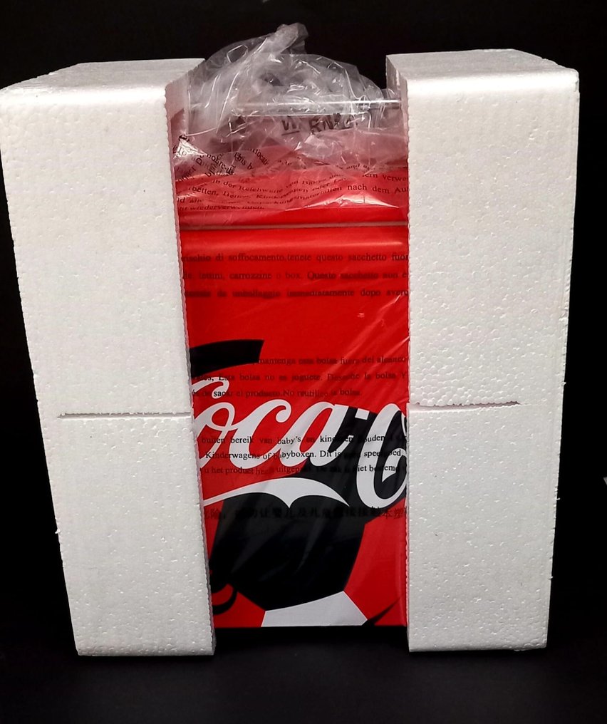 Coca Cola - Eiskübel -  Weltmeisterschaft-Fußball-Limited-Edition-Kühlschrank, Eisbox - Plastik  #1.2