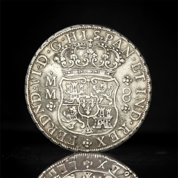 Espagne. Fernando VI (1746-1759). 8 Reales 1757. Mexico MM #1.1