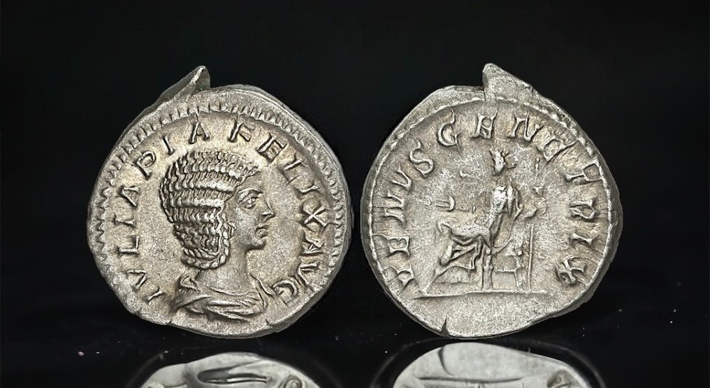 罗马帝国. Julia Domna (Augusta, AD 193-217). Denarius Rome - VENVS GENETRIX #1.1