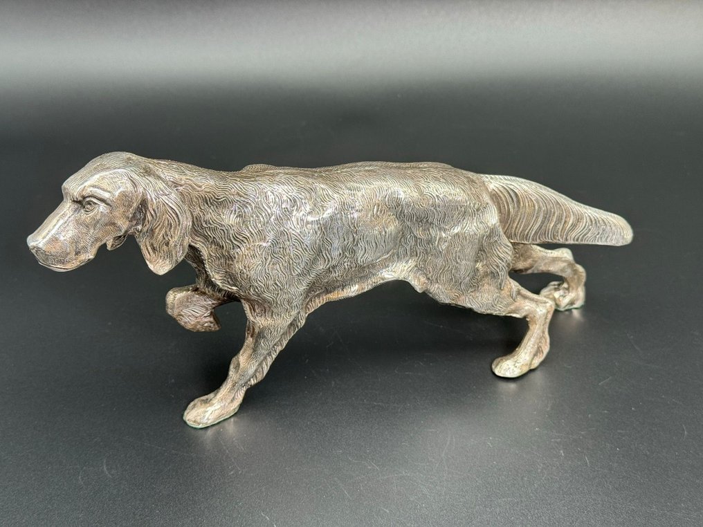 Figur - Figura del perro en plata 915 - Sølv #2.2