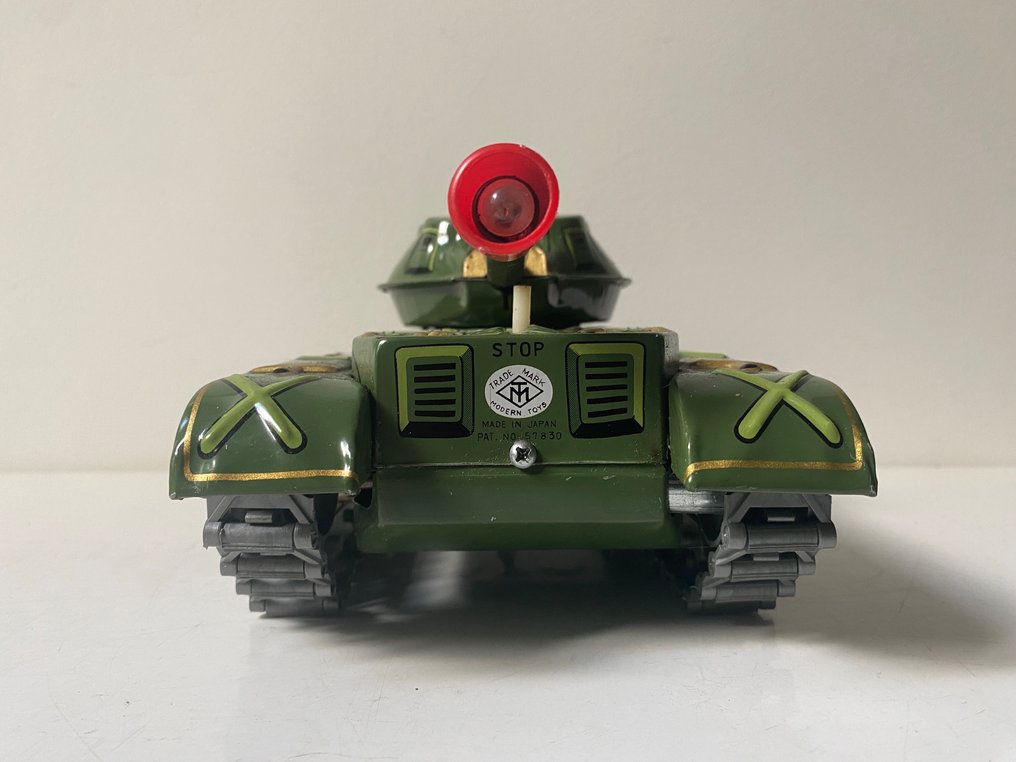 Moderne legetøj  - Bliklegetøj Caterpillar Tank M-1 - 1960-1970 - Japan #2.2
