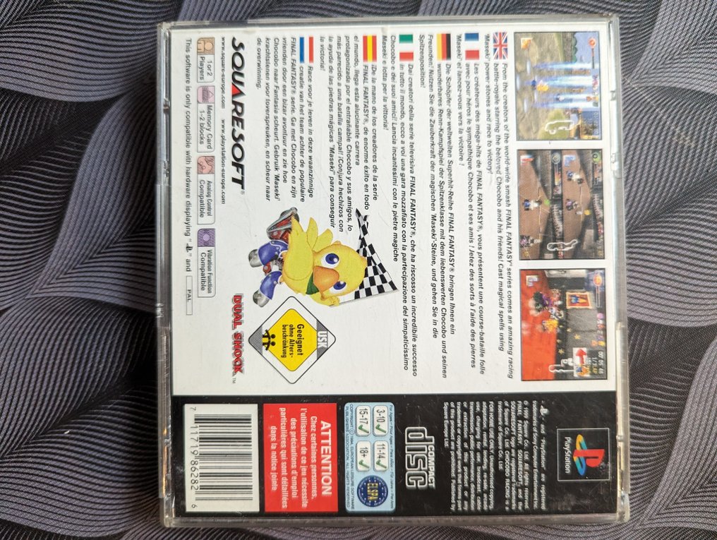 Sony - Playstation 1 (PS1) - Chocobo Racing - Joc video (1) - În cutia originală #2.1