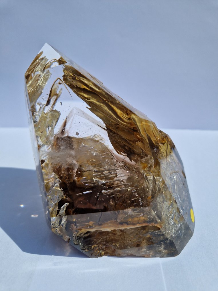 Rockkristall (kvarts) kristaller - Höjd: 10.05 cm - Bredd: 9 cm- 883 g - (1) #1.2