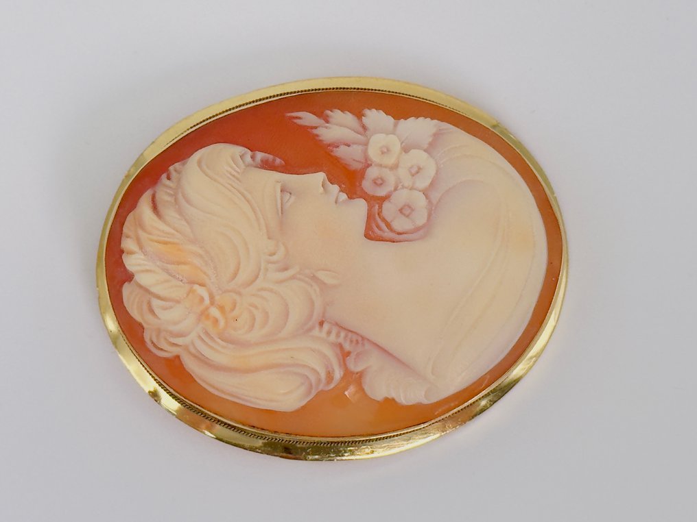 Cameo - 18 kt. Yellow gold #1.3