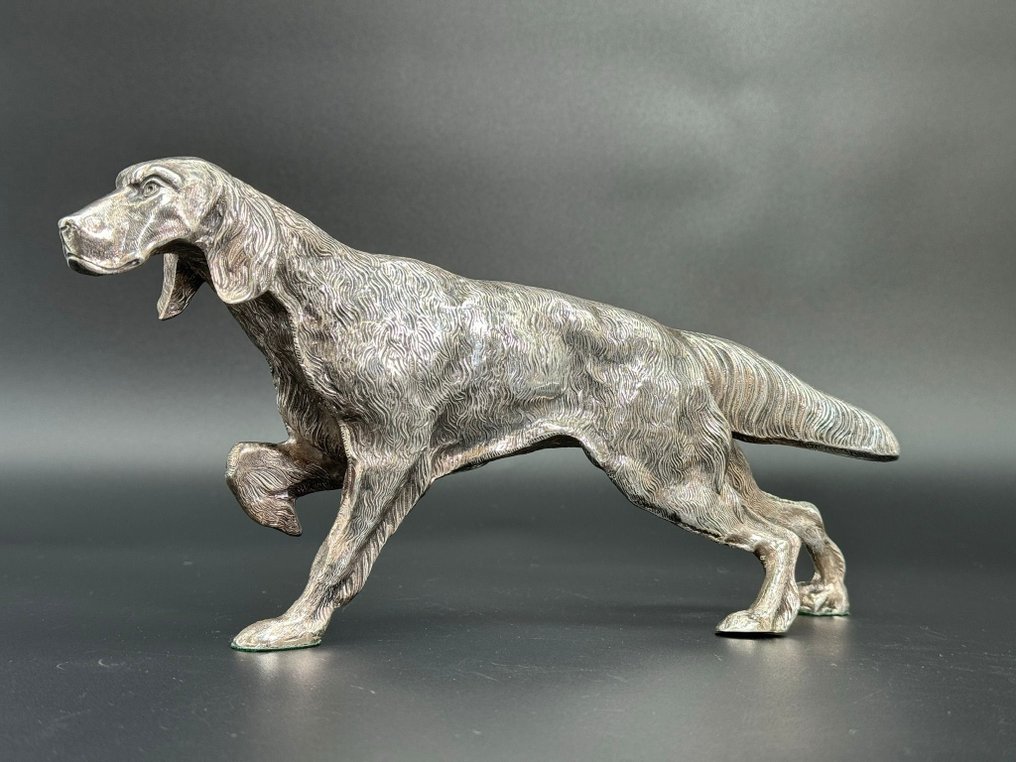 Figur - Figura del perro en plata 915 - Sølv #2.1