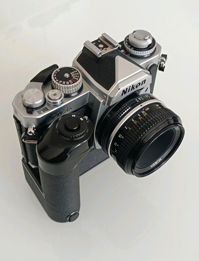 Nikon FM3A + MD-12 + Nikkor 2/50mm | Αντανακλαστική φωτογραφική μηχανή με μονό φακό (TLR) #1.1