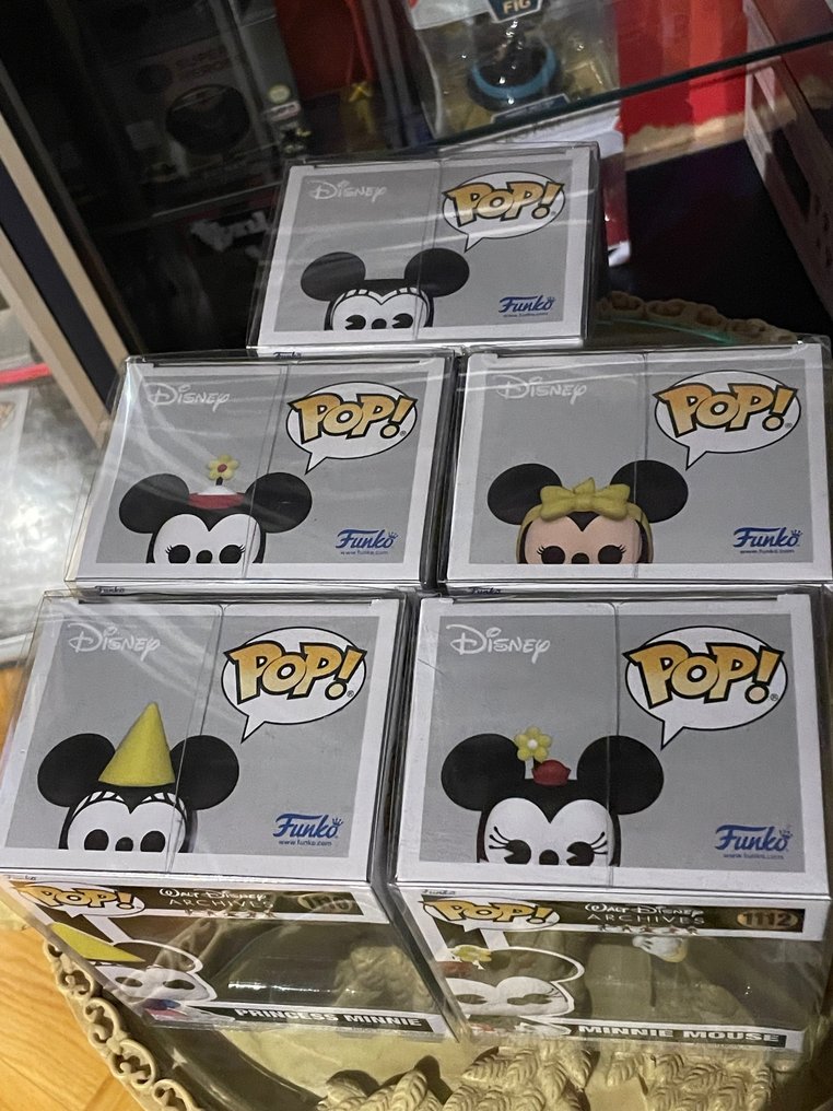 Funko  - Funko Pop Walt Disney Archives Minnie Mouse 5 figure collezione - 2020年及之后 #1.2