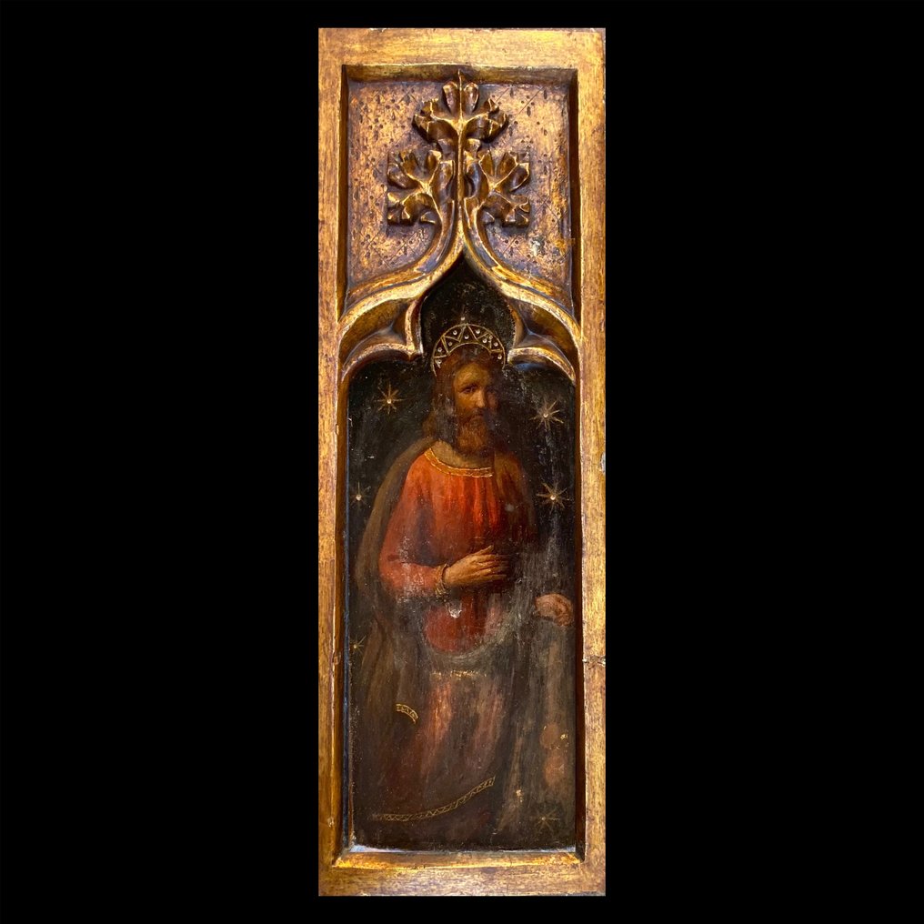 Scuola italiana (XVI) - Santo (fragmento de retablo) #2.1