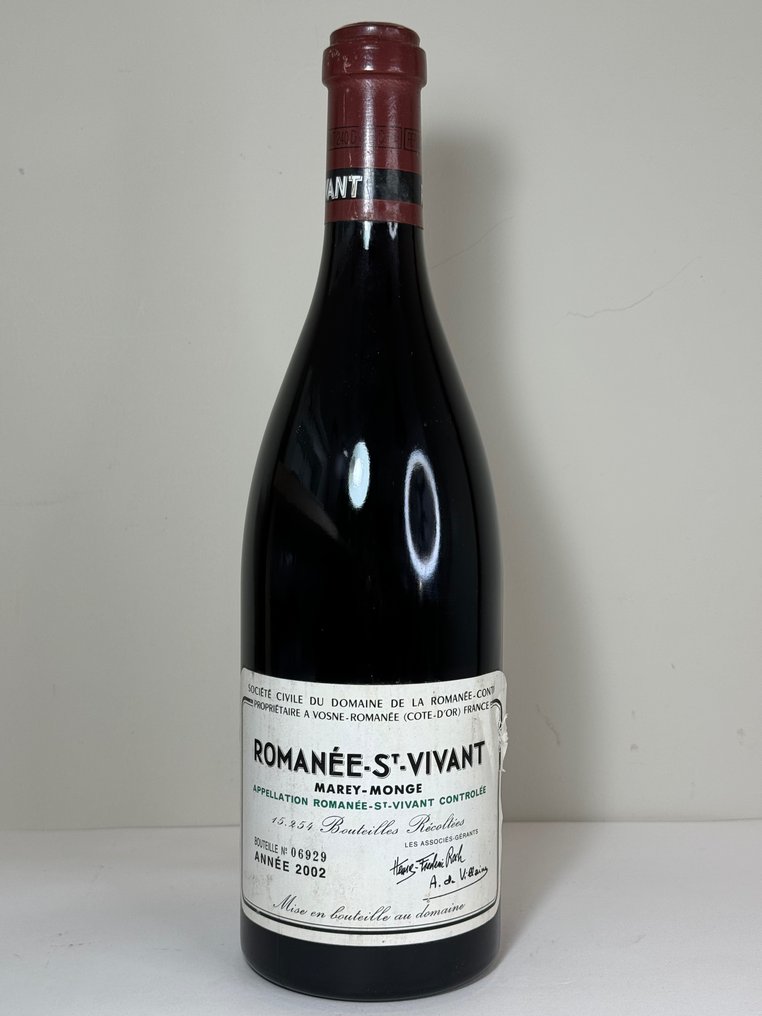 2002 Domaine de la Romanee-Conti - Romanée-Saint-Vivant Grand Cru - 1 Bottle (0.75L) #1.1