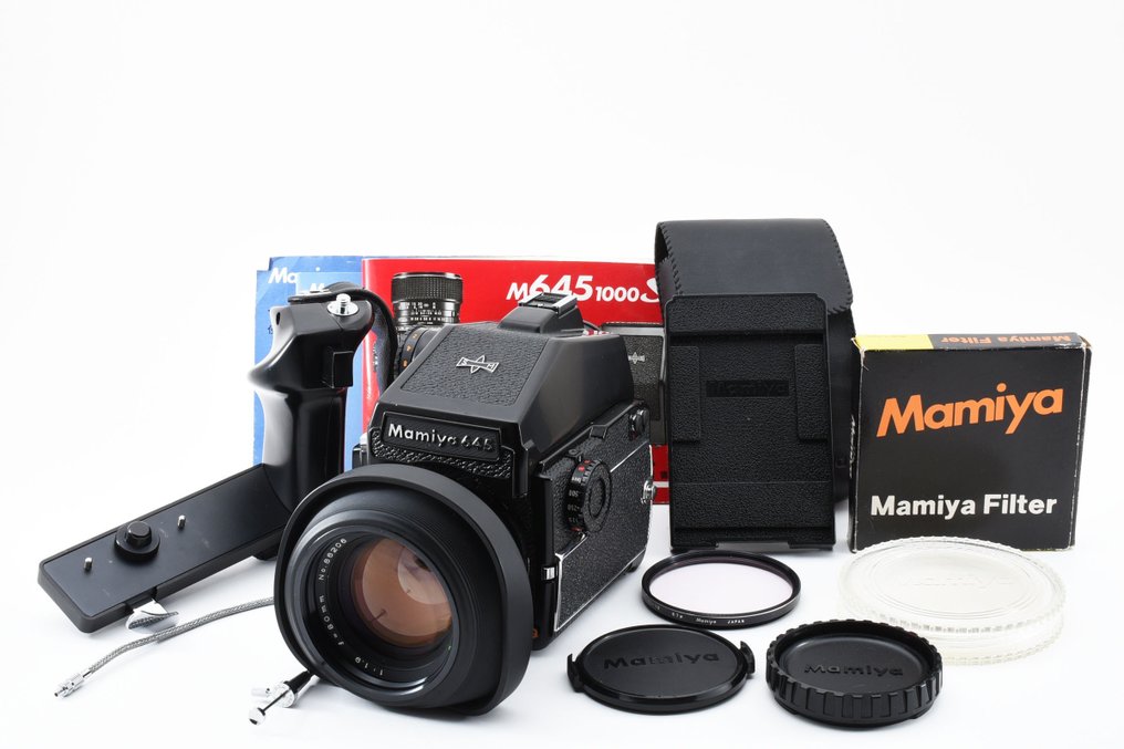 Mamiya M645 1000S with Prism Finder + Sekor C 1,9/80mm | Cámara de formato medio / 120 #1.1