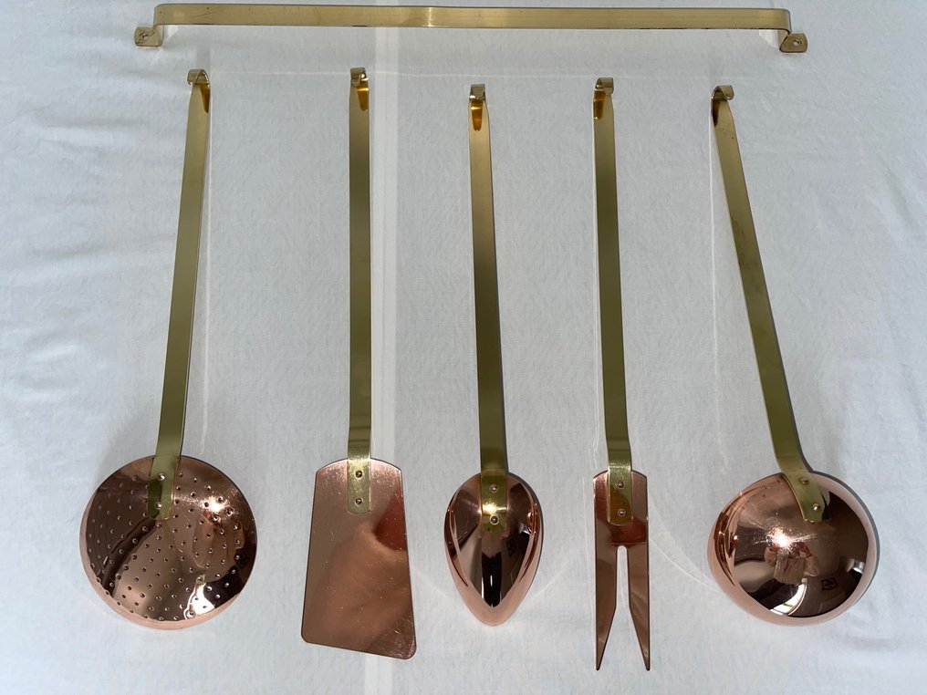 汤勺 (6) - 铜, 黄铜 - 铜黄铜器皿 #2.1