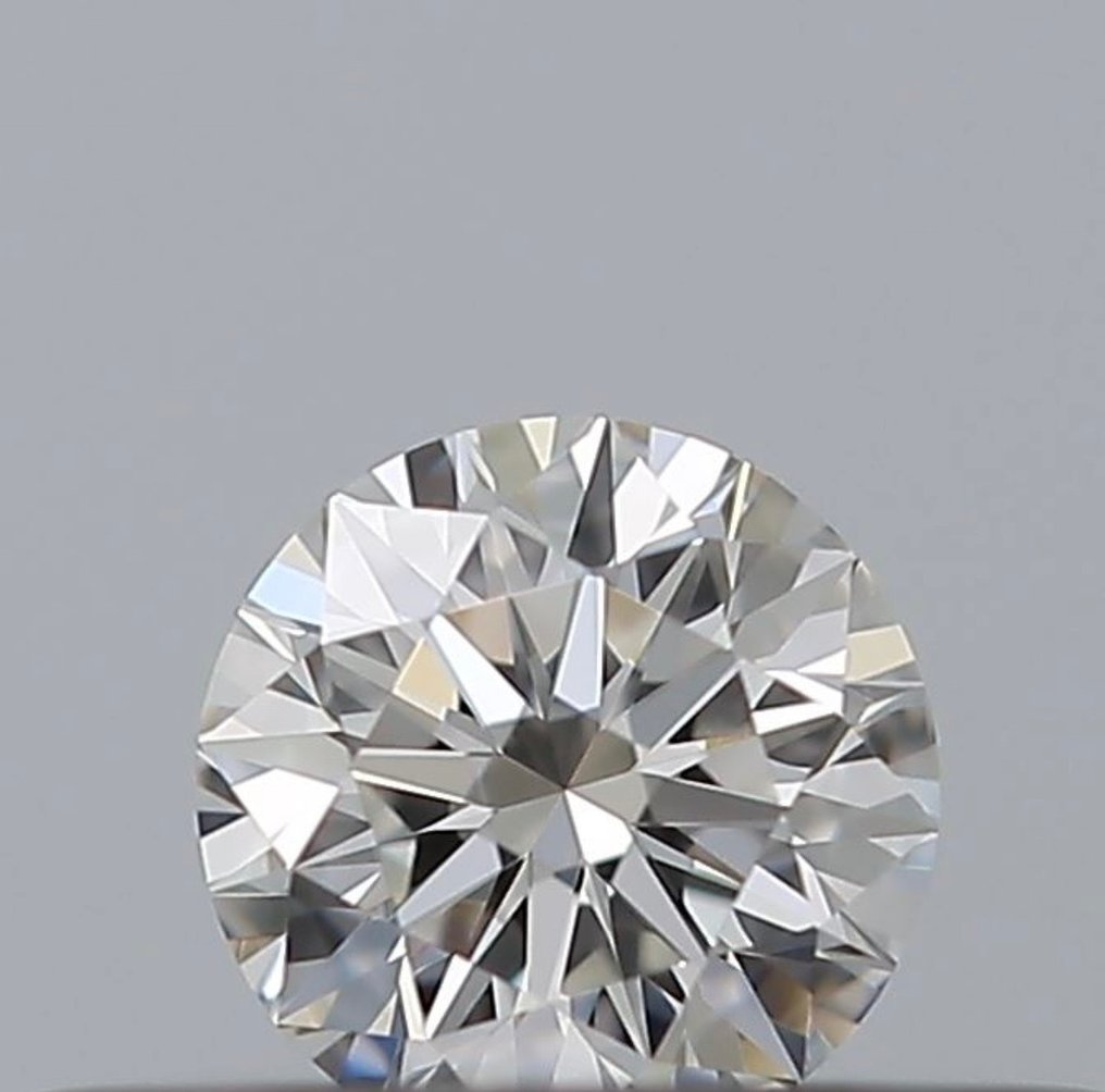 1 pcs Diamant  (Naturlig)  - 0.40 ct - Rund - G - VVS2 - Gemologisk institutt i Amerika (GIA) - Eks Eks Eks #1.1
