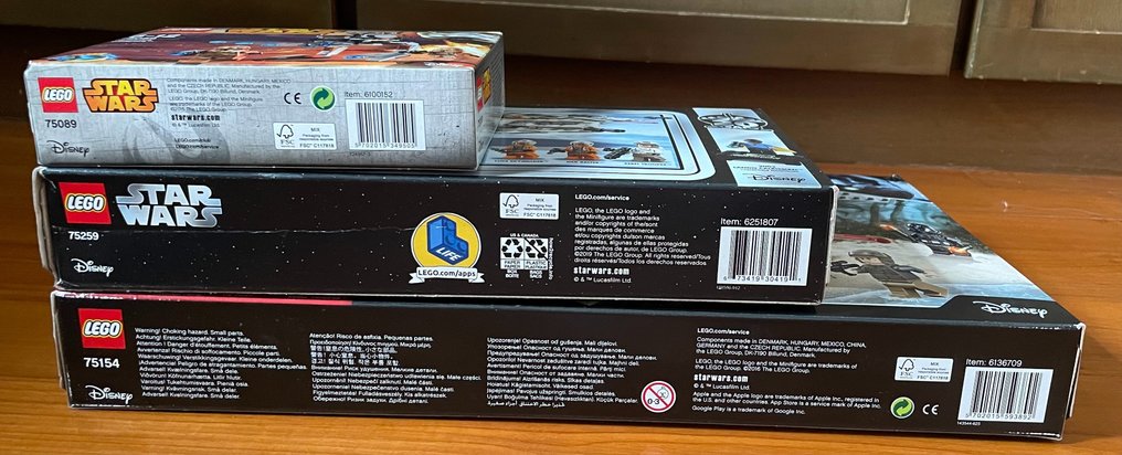 Lego - 75154, 75089 & 75259 - TIE Striker™, Geonosis Troopers & Snowspeeder™ – 20th Anniversary Edition #2.1