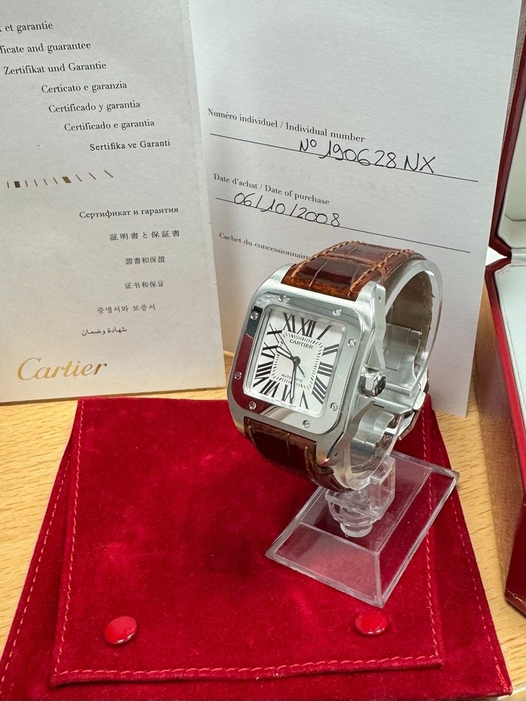 Cartier - Santos 100 - 2878 - Damen - 2000-2010 #1.2