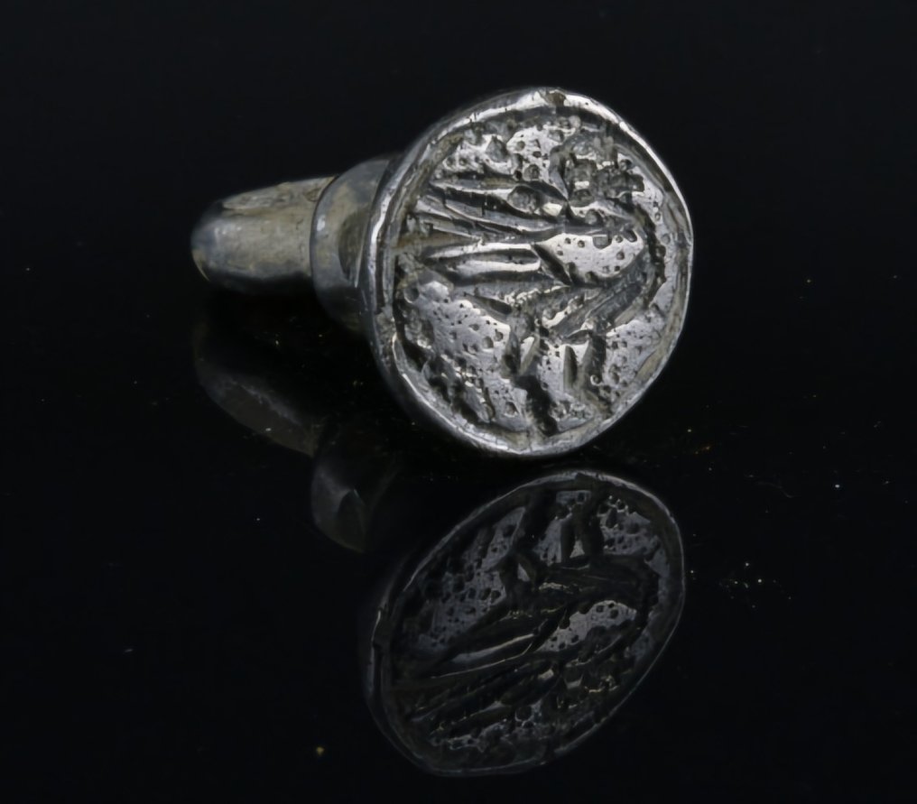 Byzantinsk Sølv Segl - 21 mm #1.1