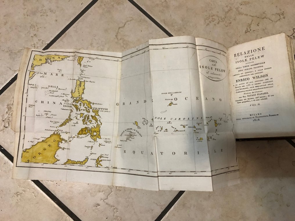 Enrico Wilson - Relazione delle isole Pelew situate nella parte occidentale dell’Oceano Pacifico - 1818 #2.2