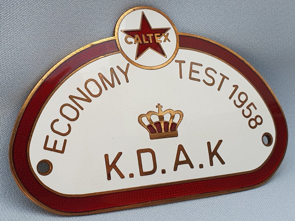 徽章 - Grille Badge - K.D.A.K. - 1958 - 丹麥 - 20世紀中期（二戰期） #2.2