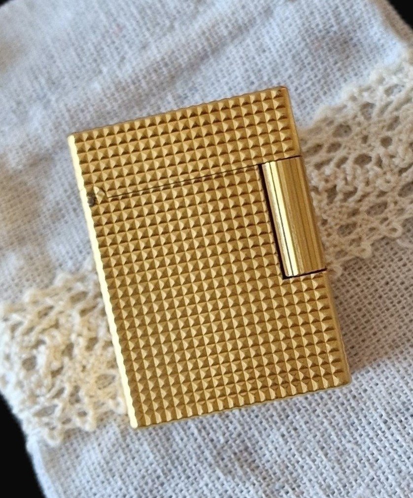 S.T. Dupont - Mechero de bolsillo - Bañado en oro #1.1