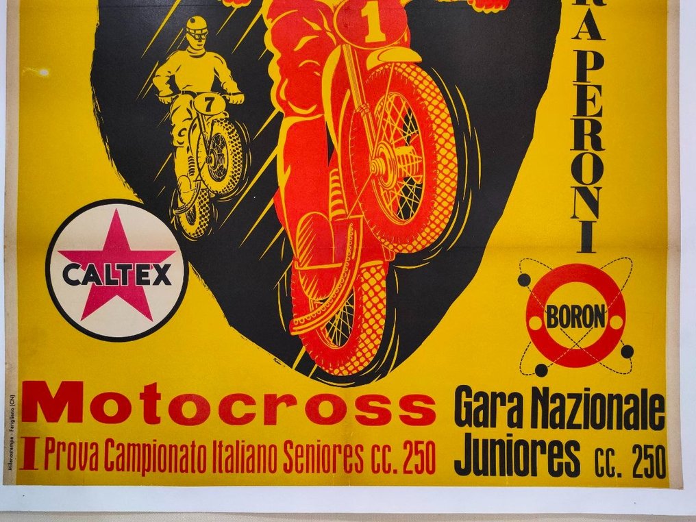 Ettore Galaverna - Campionato Italiano Motocross, trofeo Birra Peroni - 1950er Jahre #2.1