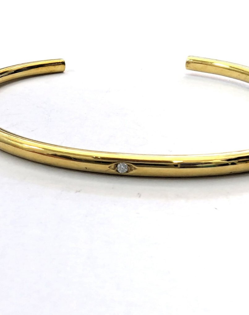 Bracelet - 18 kt. Yellow gold Diamond  (Natural) #1.1