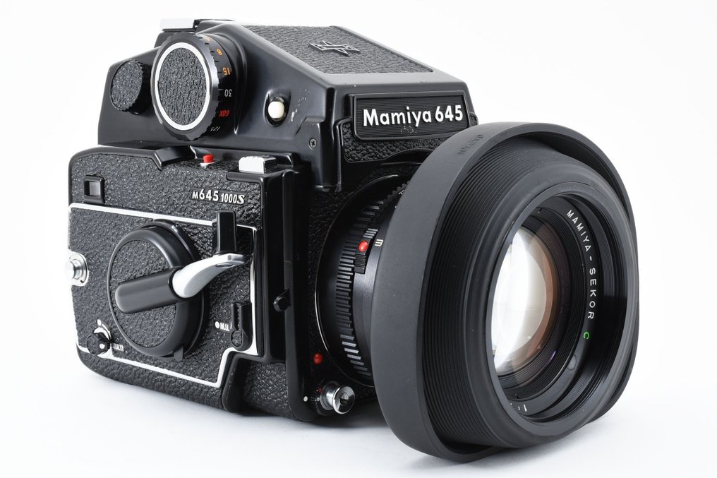 Mamiya M645 1000S with Prism Finder + Sekor C 1,9/80mm | 120 / aparat średnioformatowy #3.1