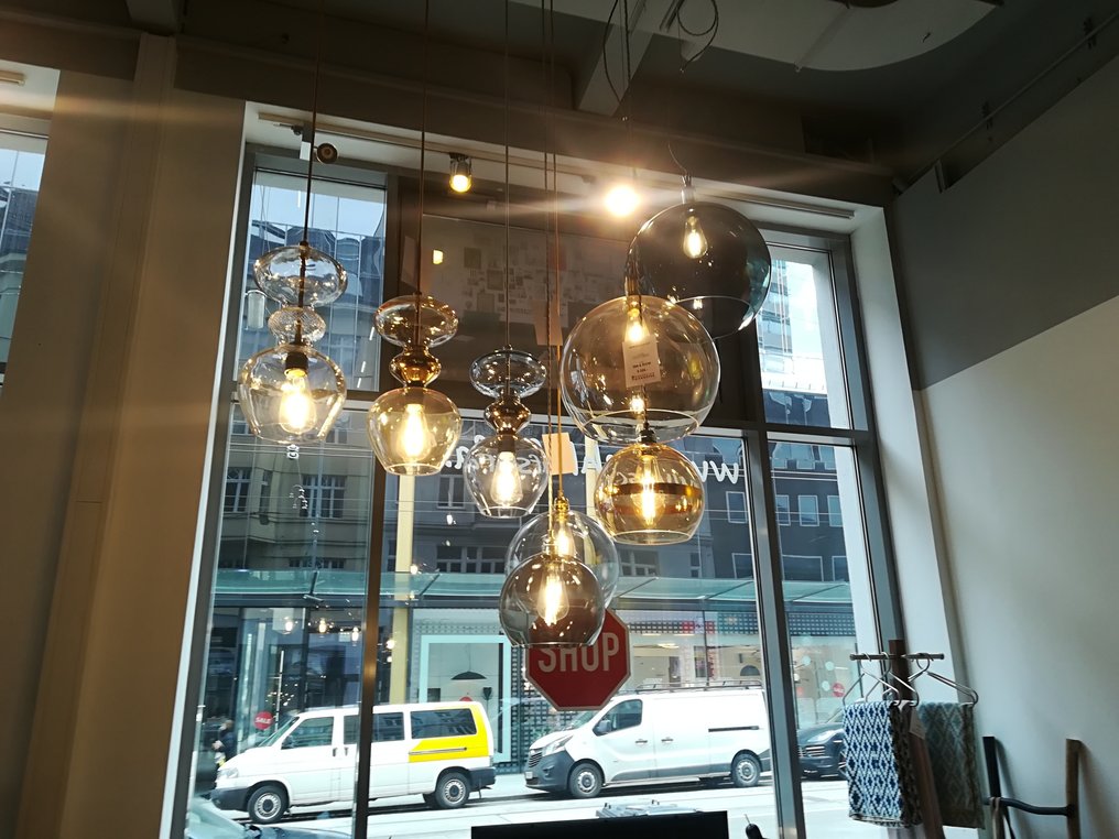 EBB & FLOW - Susanne Nielsen - Hanging lamp - Future - Glass #2.1