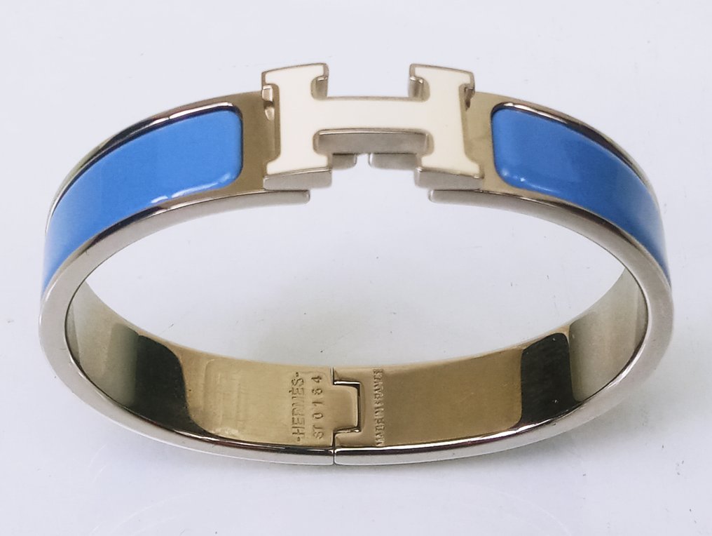 Hermès - Metallplater emalje - Armbånd #2.2