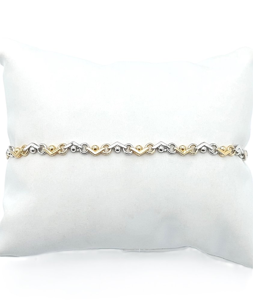 Bracelet - 18 carats Or blanc, Or jaune #2.1