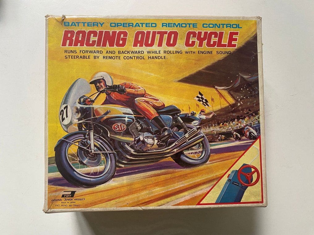 Toy Original Junior Product  - Leke motorsykkel Racing Auto Cycle - 1960-1970 - Japan #1.1