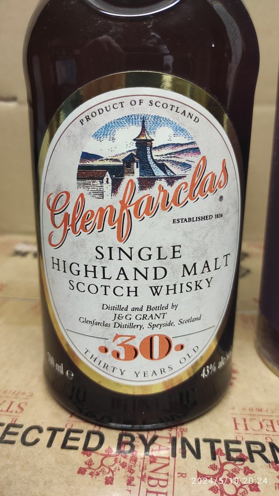 Glenfarclas 30 years old - Original bottling  - b. 1990‹erne - 70 cl #2.1