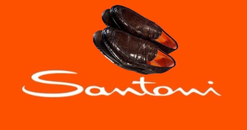 Santoni - 乐福鞋 - 尺寸: Shoes / EU 44.5 #3.1