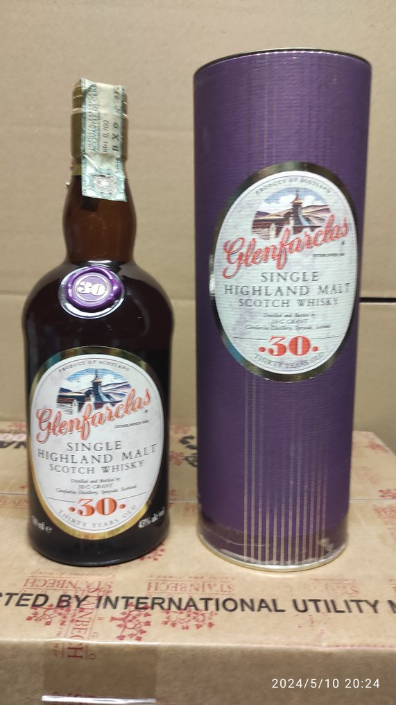 Glenfarclas 30 years old - Original bottling  - b. Jaren 1990 - 70cl #1.1