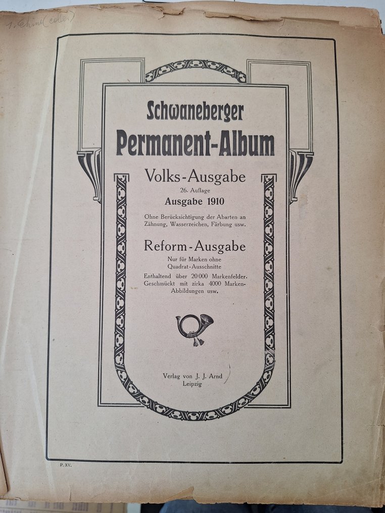 Europa 1841 - Album permanent Schwaneberger Europa #1.2