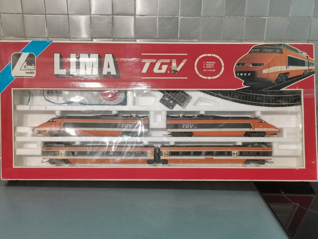 Lima H0 - 104402T TGV - Σετ τρένων (1) - SNCF #1.1