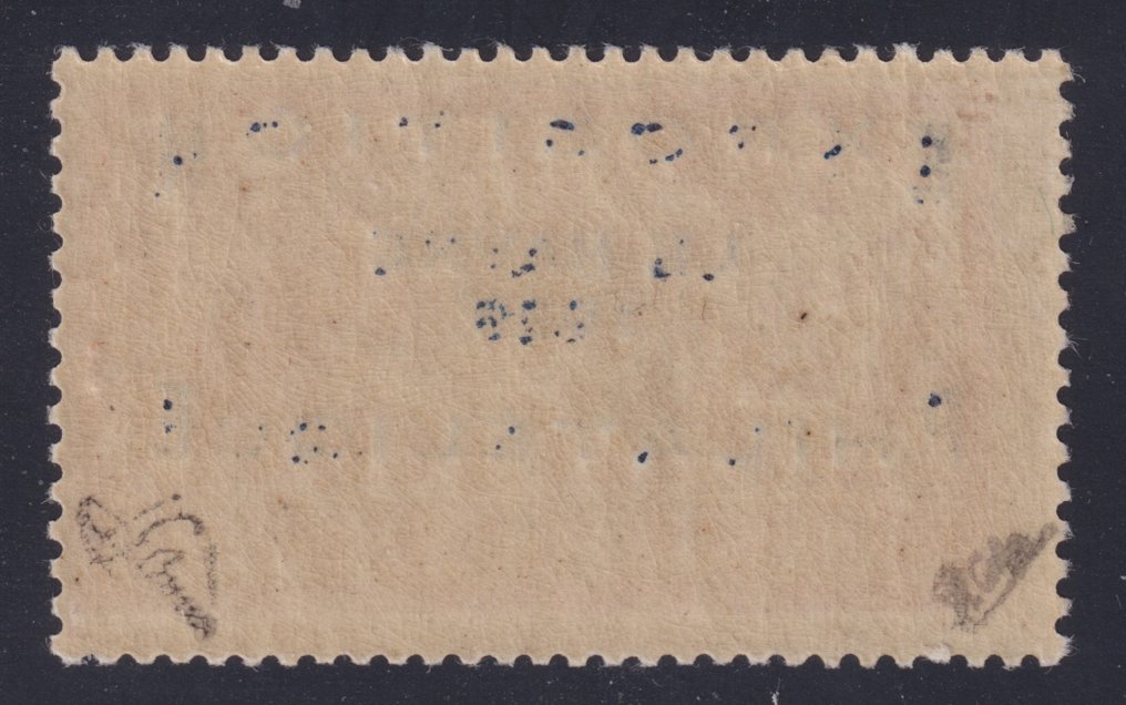 Frankrike 1929 - nr. 257A, Le Havre Philatelic Expo, Ny **, signert og brunt sertifikat. Slående - Yvert #2.1