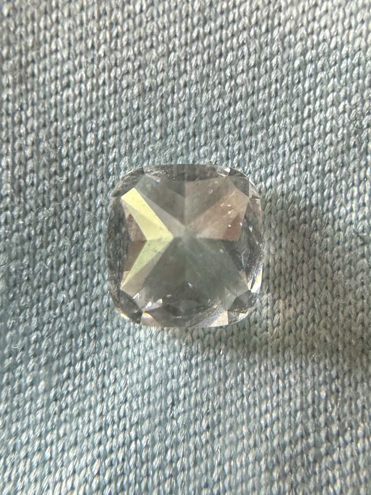 1 pcs Diamant  (Naturelle)  - 0.91 ct - Coussin - G - SI1 - Gemological Institute of America (GIA) #1.2