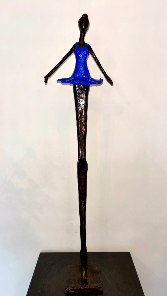 Abdoulaye Derme - 雕塑, Danseuse - 70 cm -  #2.1