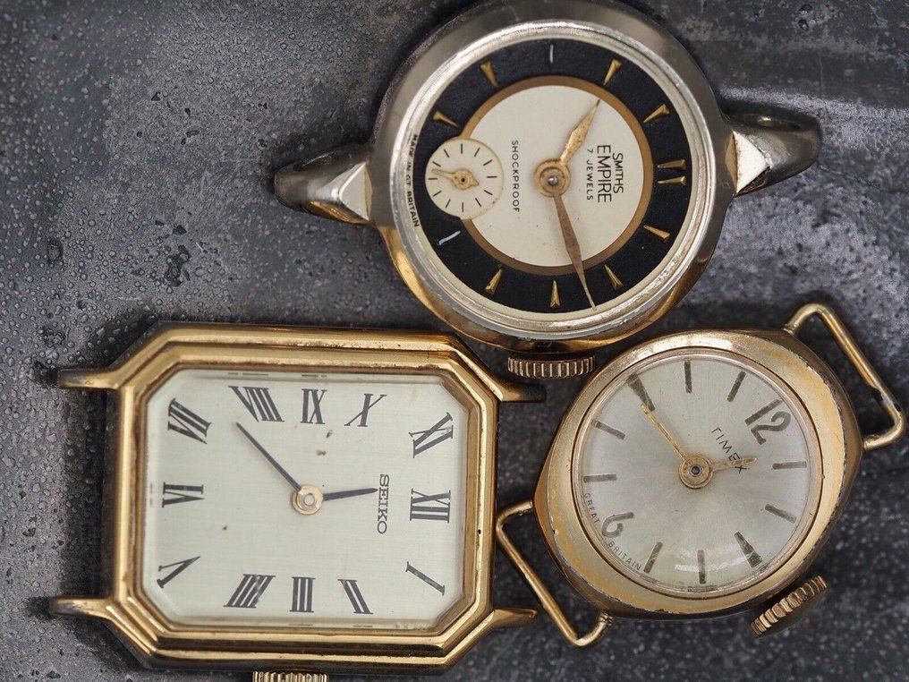 Collection of wristwatches & pocket watch - Swiss - Casio, Timex, Rotary - Unisex - 1960-1969 #2.1