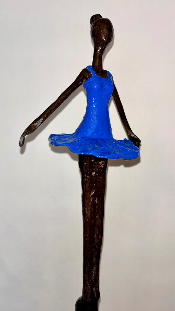 Abdoulaye Derme - 雕塑, Danseuse - 70 cm -  #1.1