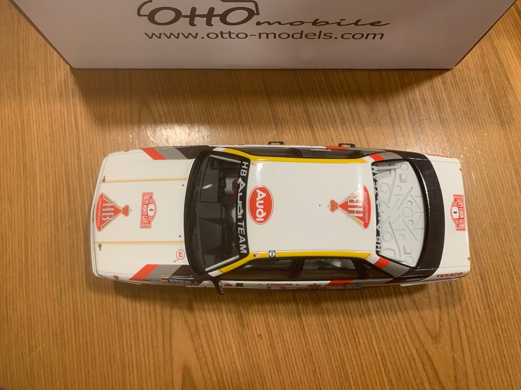 Otto Mobile 1:18 - Modellino di auto - AUDI 200 QUATTRO - Rally Monte Carlo 1987 - Walter Rohrl / Christian Gesitdorfer #3.2