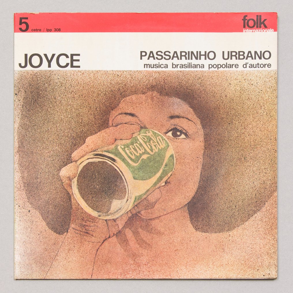 Joyce - Passarinho Urbano - Bossa Nova, Latin Jazz, Samba, Easy Listening, MPB - 黑膠唱片 - 第一批 模壓雷射唱片 - 1976 #1.1