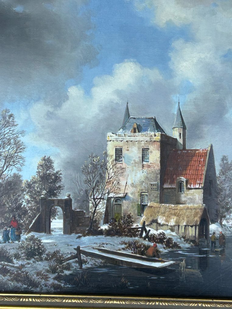 A De Groote (XX) - Dutch winter scenes #3.2