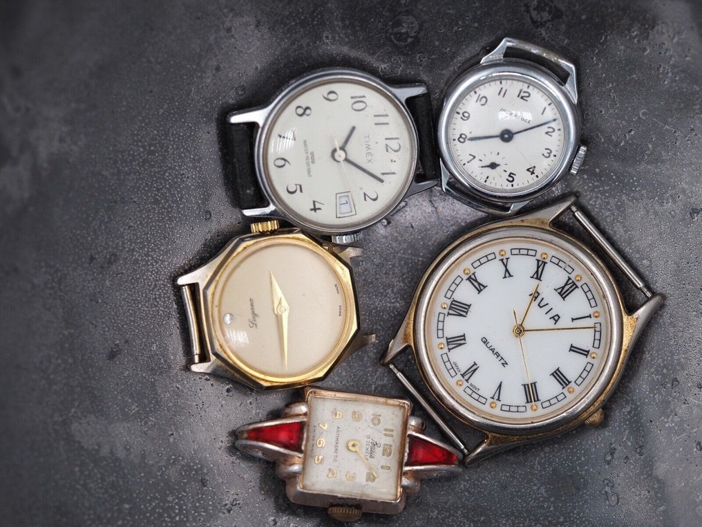 Collection of wristwatches & pocket watch - Swiss - Casio, Timex, Rotary - Unisex - 1960-1969 #3.2