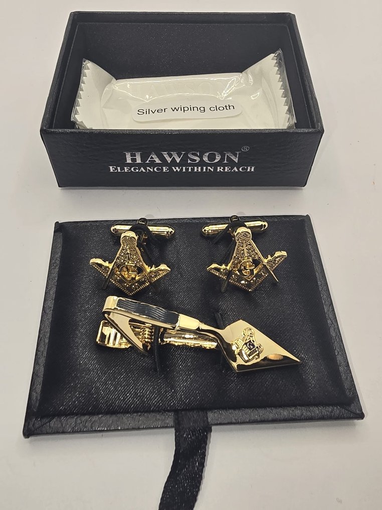Hawson - Gold-plated, Metal - Cufflinks #1.1