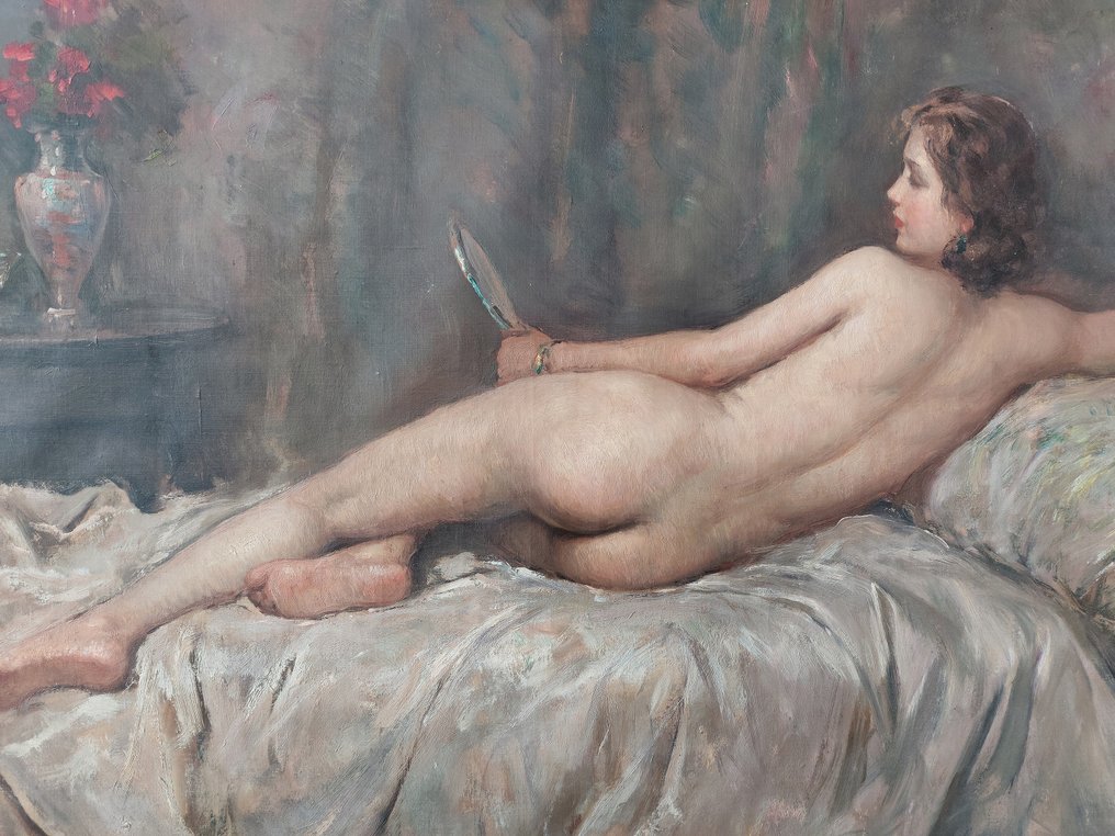 Attilio Toro (1892-1982) - Nudo sdraiato #2.2